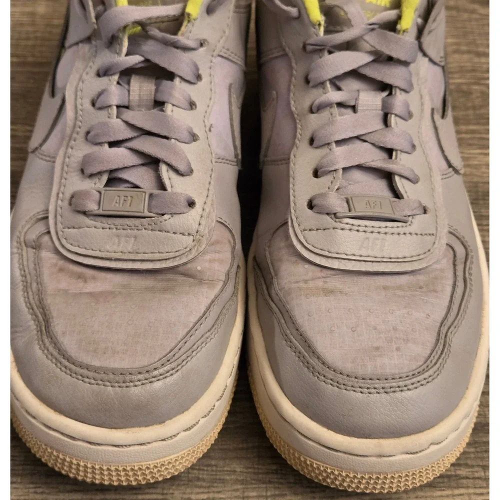 Nike Air Force 1 Shadow SE Sneakers Shoes Women's Size‎ 8 Atmosphere Grey